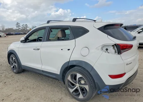 2016 Hyundai Tucson Limited z USA, uszkodzony, nr VIN KM8J33A23GU161020